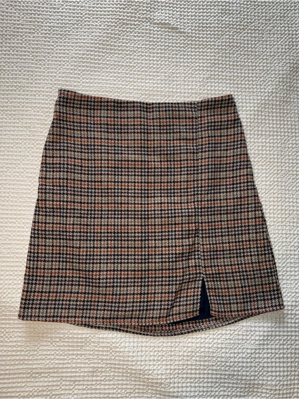 Old Navy Houndstooth High Rise Mini Skirt